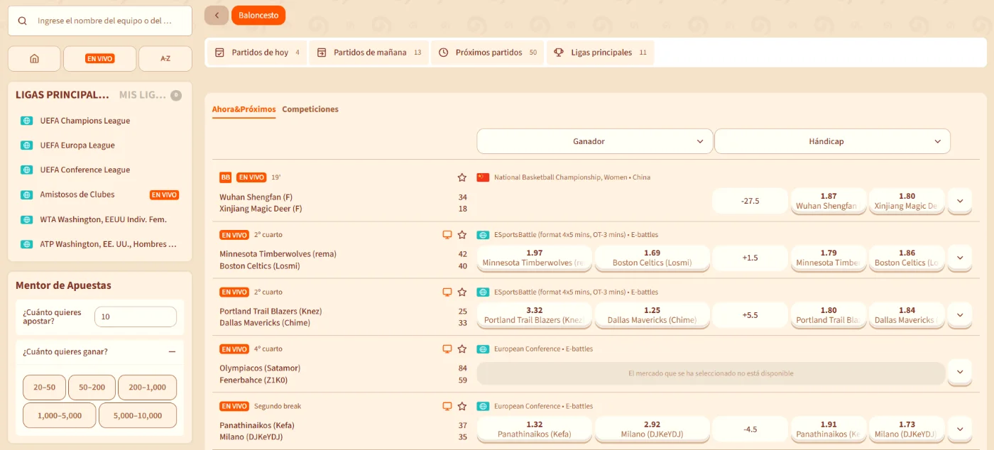 Apuestas deportivas y eSports en BillyBets Apuestas deportivas y eSports en BillyBets