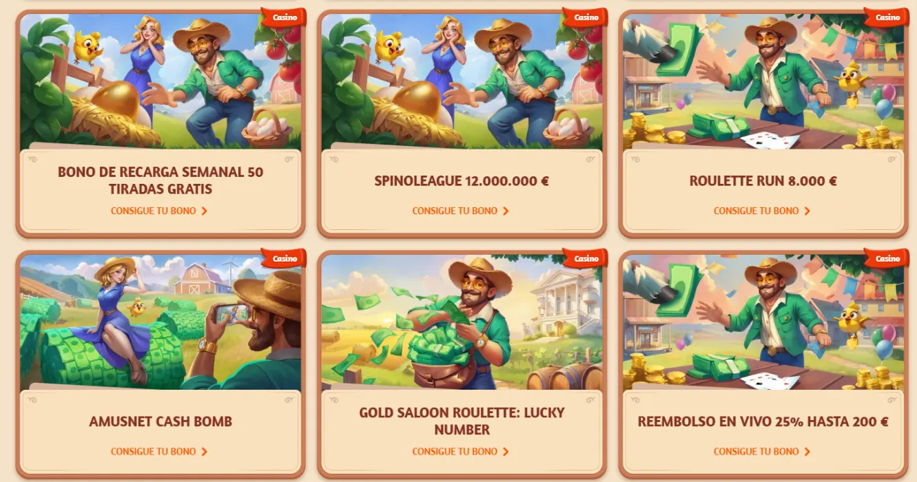 Promociones de BillyBets Promociones de BillyBets